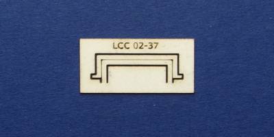 LCC 02-37 OO gauge decoration for square window type 1